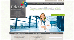 Desktop Screenshot of delehaye.com
