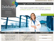 Tablet Screenshot of delehaye.com
